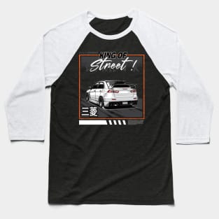 Mitsubishi Evo X Baseball T-Shirt